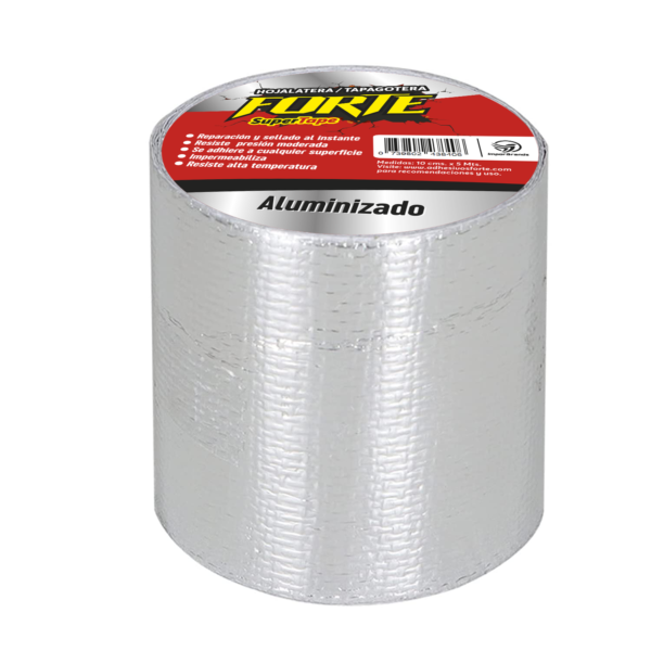 Cinta Aluminizada Tapagoteras / Hojalatera FORTE® - Imagen 4